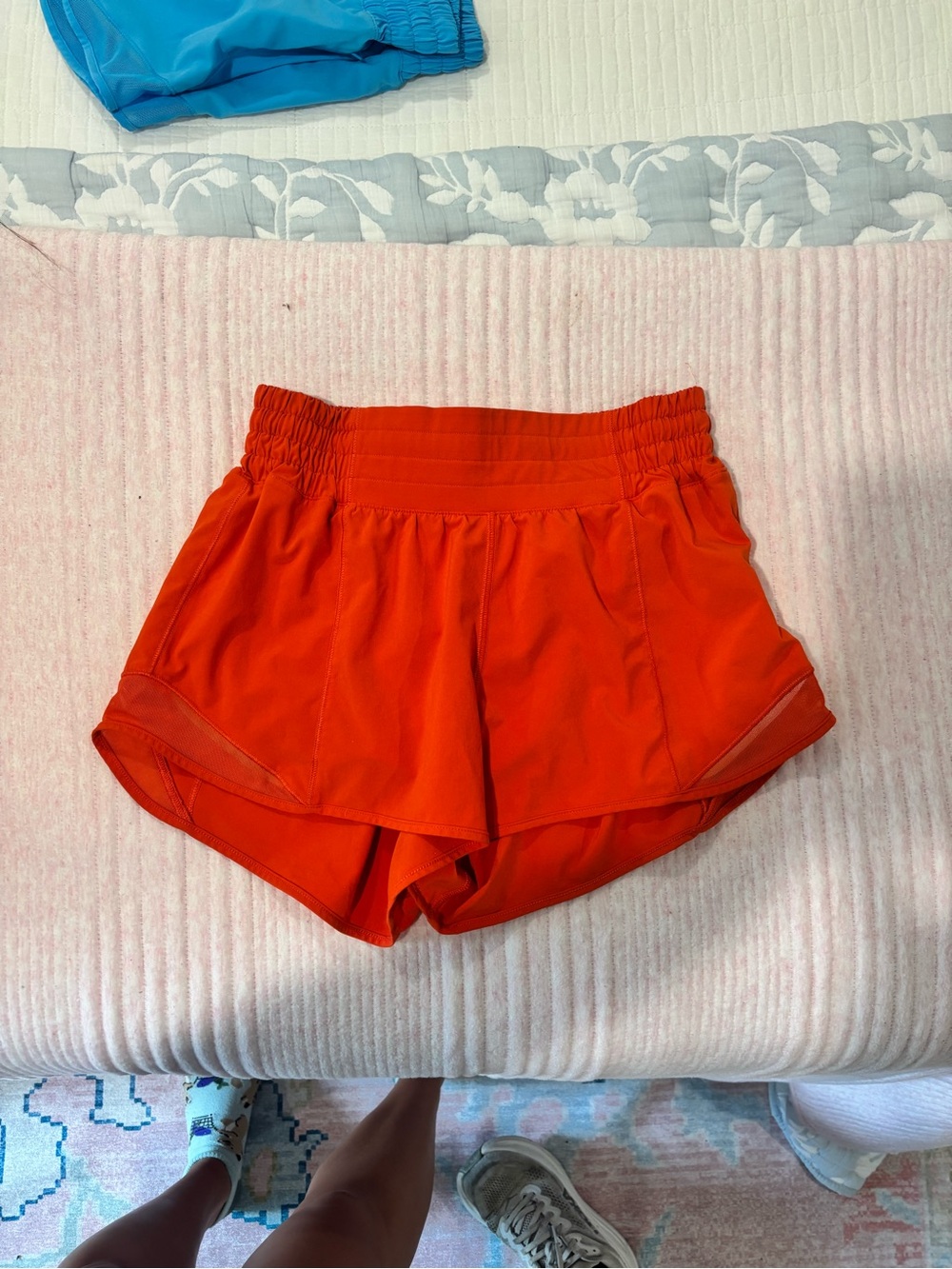 lululemon athletica Bright orange Women's Athletic Shorts